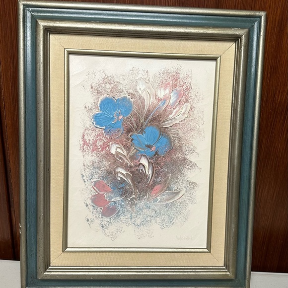 Vintage Signed Framed Art Original Oil painting on canvas - Picture 9 of 12